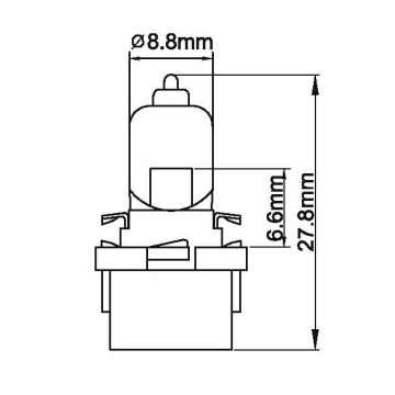 Auto Dashboard light lamps/A45V